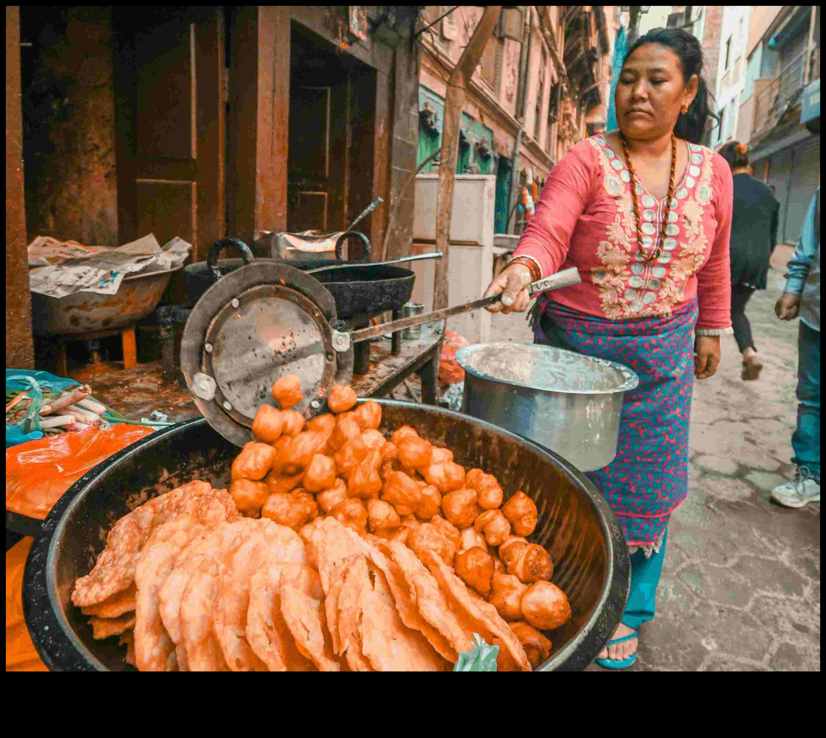 אוכל רחוב אסיאתי: תענוגות בגודל ביס כדי לספק כל חיך