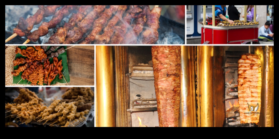 אוכל רחוב אסיאתי: תענוגות בגודל ביס כדי לספק כל חיך