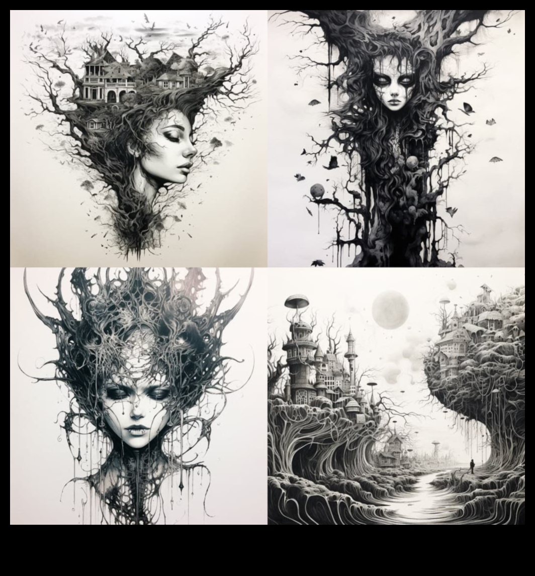 שליטה בדיו: יצירת רישומים מפורטים ואקספרסיביים