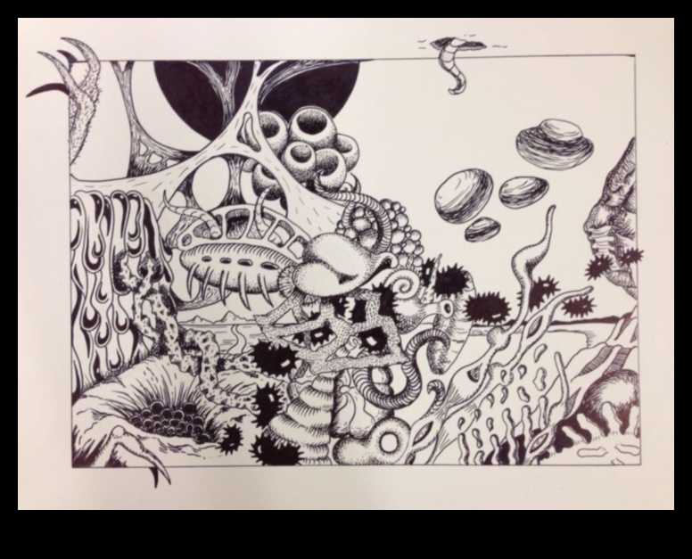 שליטה בדיו: יצירת רישומים מפורטים ואקספרסיביים