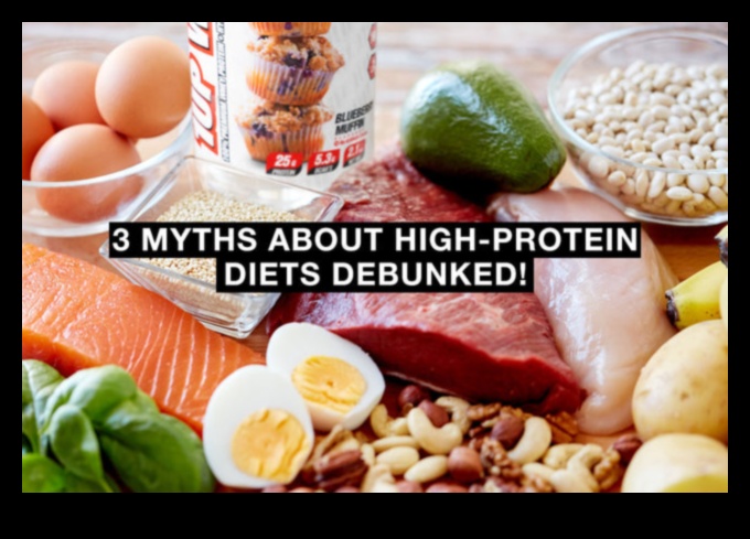 מיתוסים נפוצים על דיאטות עתירות חלבון: הופרכו!