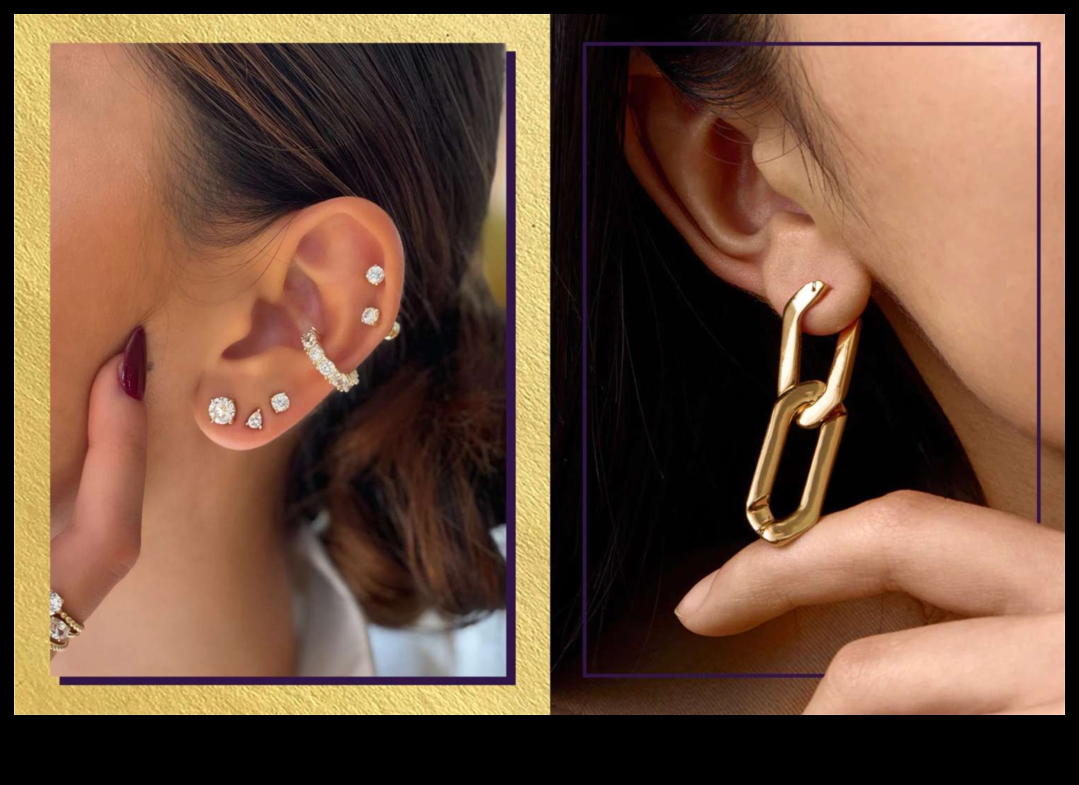 קישורים מבריקים מצא את התאמת העגיל המושלם שלך היום 2 קישורים מבריקים: קשר את הסגנון שלך עם הברק של יצירות העגילים שלנו