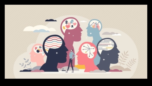 דמויות צבעוניות: ממחישות את המגוון של אישים