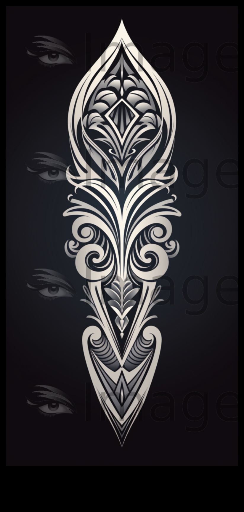 נבכי הדיו: יצירת אמנות קו מפורטת