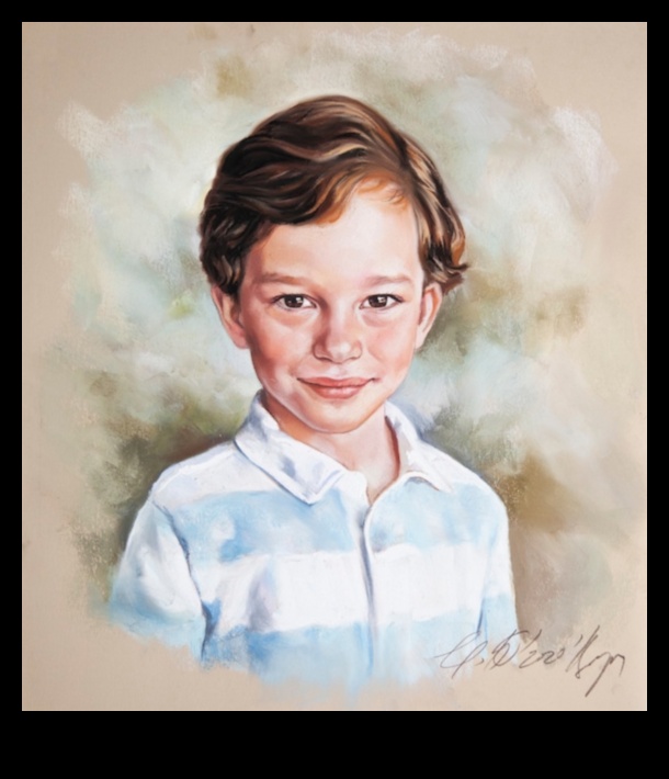 פורטרטים פסטליים צורת אמנות נצחית 3 דיוקן פסטל: העברת רגש במשיכות עדינות