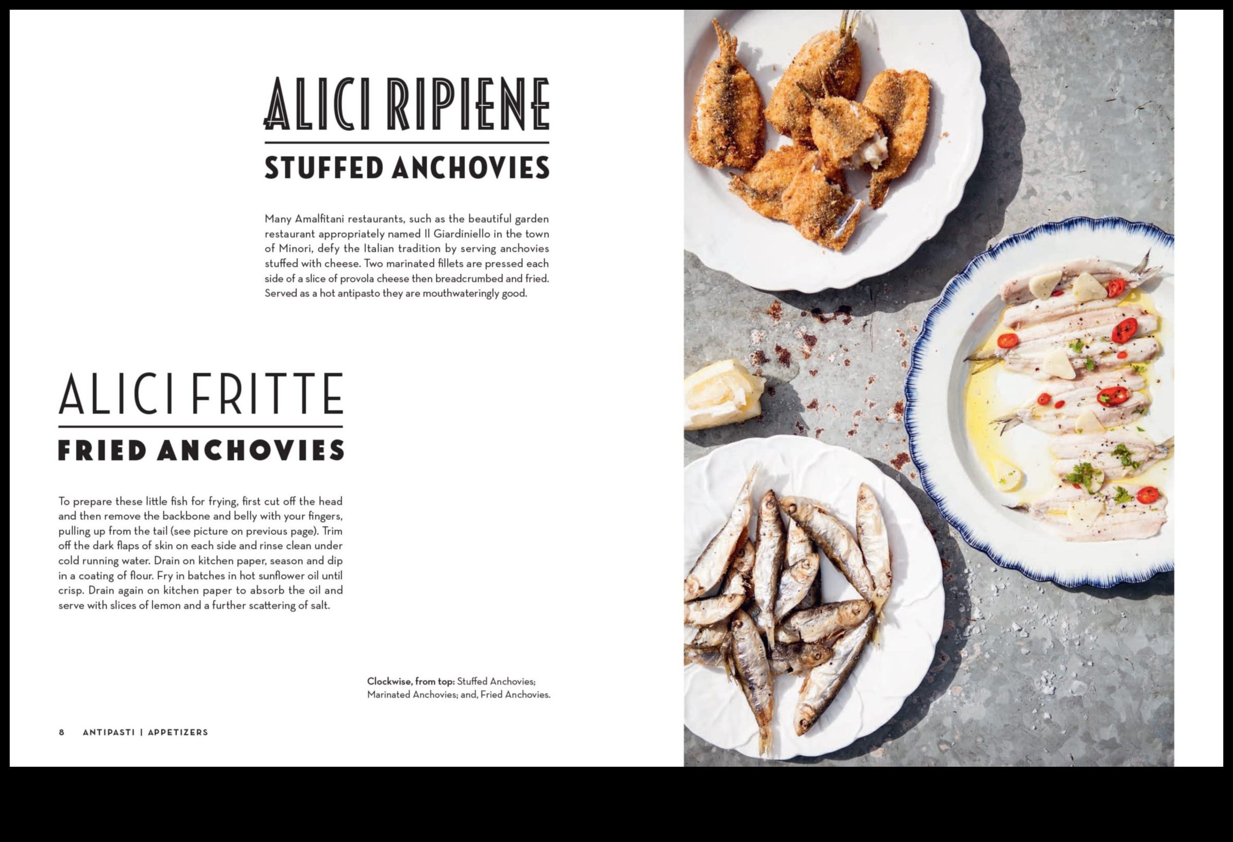 מתאבנים אמלפי: תענוגות איטלקיים מהחוף