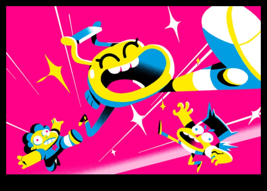 דמויות צבעוניות: העברת אישיות באמצעות איורים מרהיבים