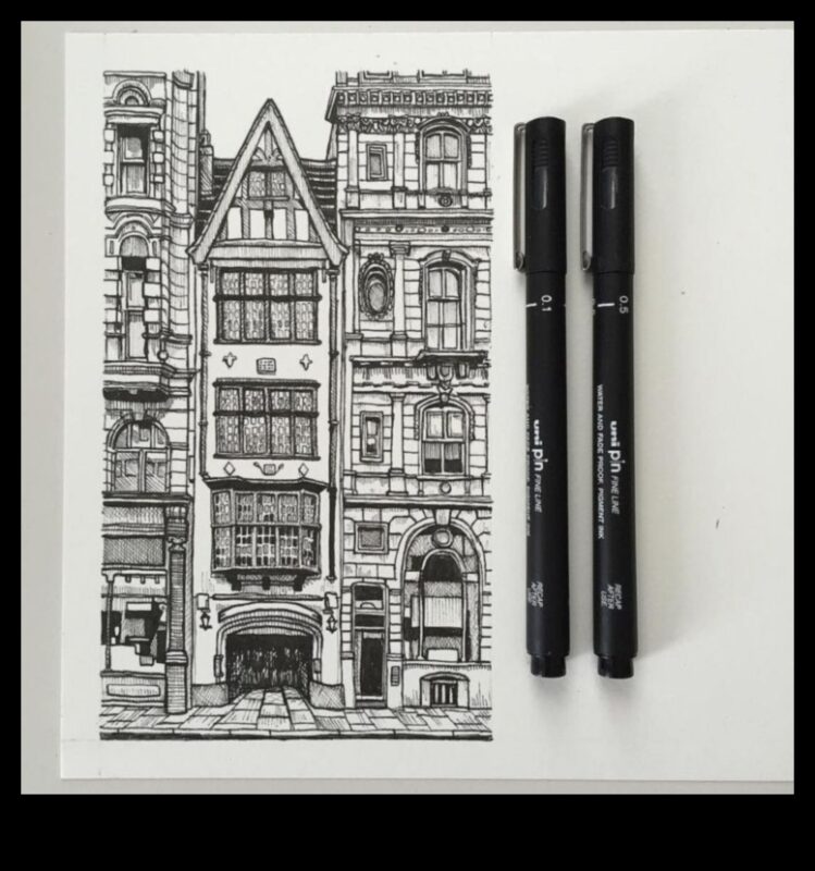 דיוק בעט: השגת פרטים עדינים בציורי דיו