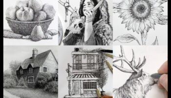 שליטה בדיו: יצירת רישומים מפורטים ואקספרסיביים