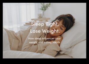 החשיבות של היגיינת שינה בדיאטות מוצלחות לירידה במשקל