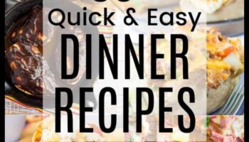 מהיר ופשוט: מתכונים קלים לתענוגות קולינריים מיידיים