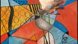 ריאליזם מופשט: רישומים מעלים עם אלמנטים לא ייצוגיים